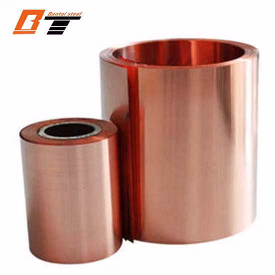 Haotai 銅ストリップ & 銅箔 C11000 C10200 C12000 C17200 0.01 ミリメートル